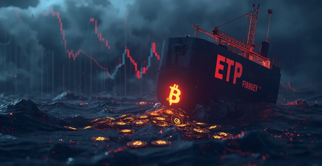 Bitcoin ETFs See Heavy June Outflows as IBIT Leads Redemptions and Losses Mount