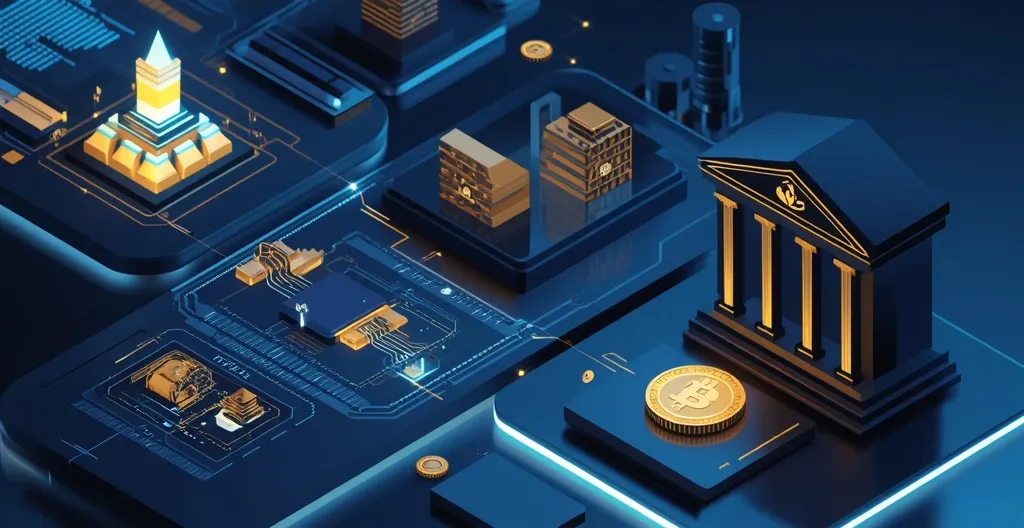 AI Chip Sell-Off Drives Money Into Gold, Financials and Bitcoin Exposure