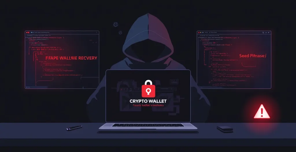 OkoBot Malware Targets Crypto Seed Phrases with Fake Wallet Screens