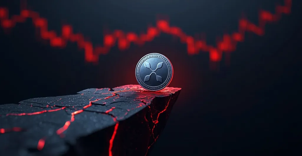 XRP Price Risks 21% Drop as $1.08 Support Faces Breakdown Pressure