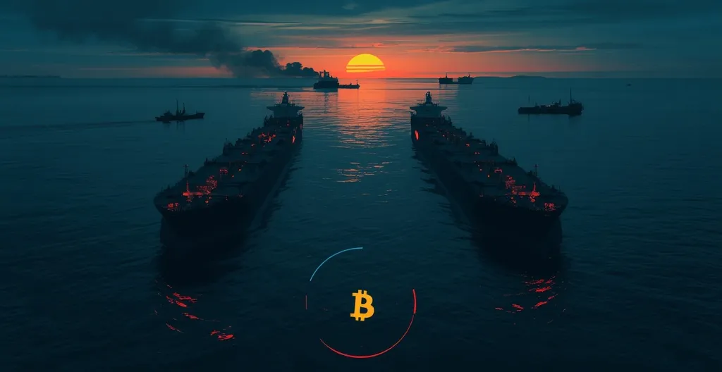 Hormuz Shipping Risk Jitters Bitcoin as 392% Traffic Claim Goes Unverified