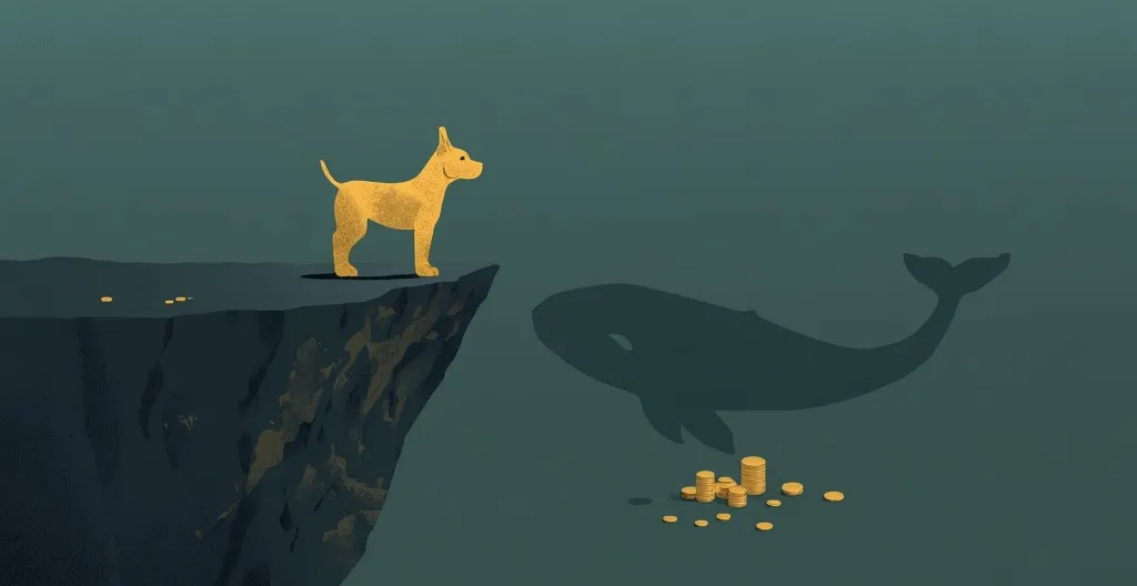 Dogecoin Slips Below $0.081 as Large-Holder Balances Rise, but Rebound Signals Remain Unconfirmed