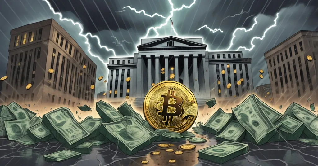 Funding Fears Hit Markets: Fed Futures Surge Shakes Bitcoin and Crypto Ahead of Quarter-End