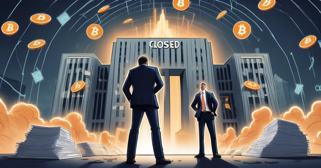 US Government Shutdown Stalls Bitcoin and Ethereum ETF Approvals Amid Soaring Demand