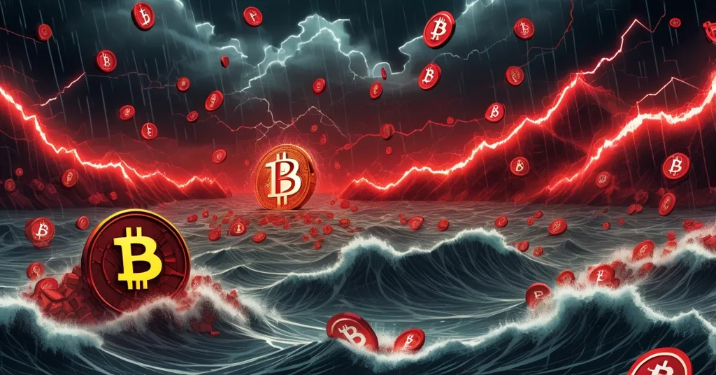 Crypto Crash: $350 Billion in Losses, Bitcoin Takes $85 Billion Hit Amid Volatility Risks