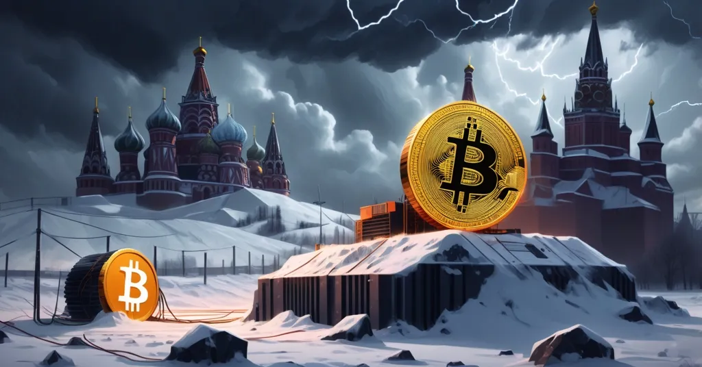Crypto Mining Boosts Russian Ruble, Central Bank Reveals Amid Sanctions