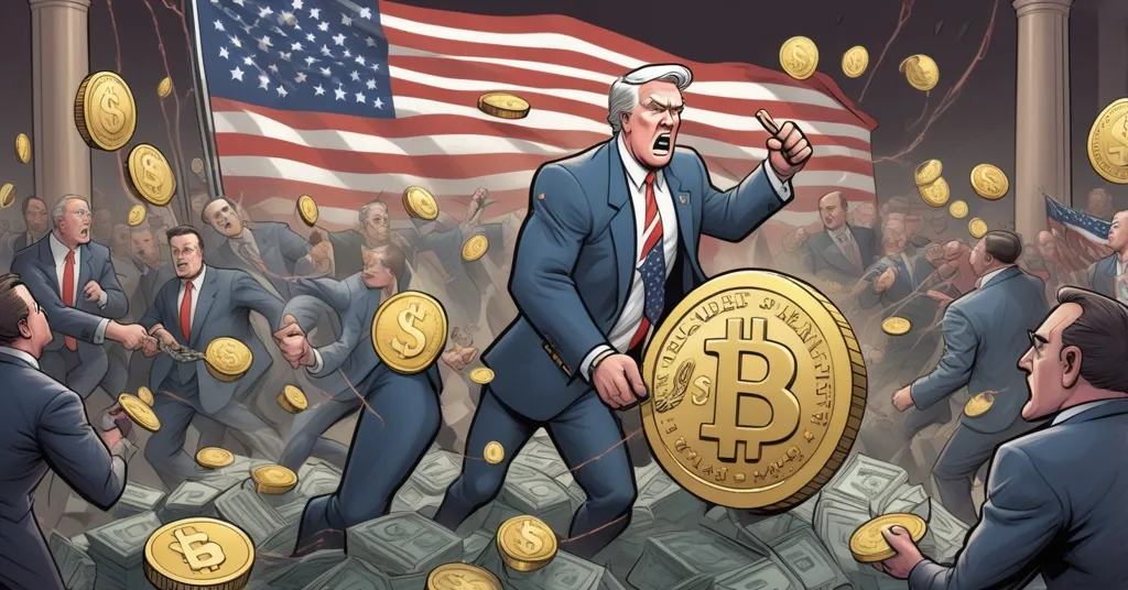 Trump’s DeFi Charter Bid, Wyoming Stablecoin Launch, and Senate Yield Clash