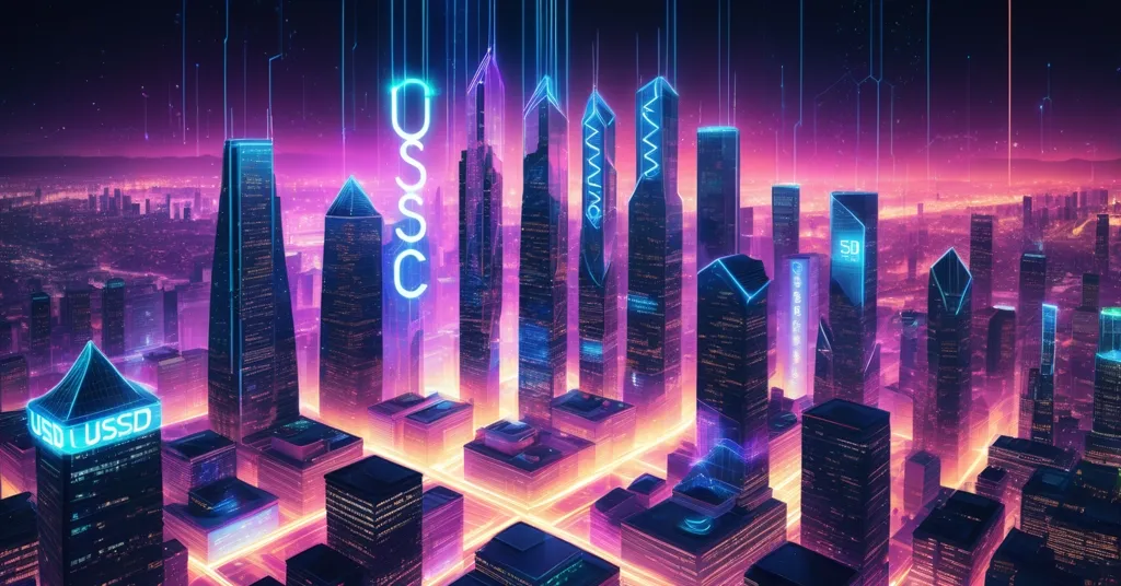 Stablecoin Transactions Hit $33 Trillion in 2025, USDC Dominates with 72% Surge