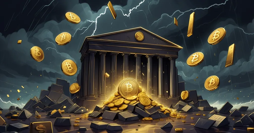 Stablecoin Market Drops $2.24B in 10 Days as Investors Flock to Gold