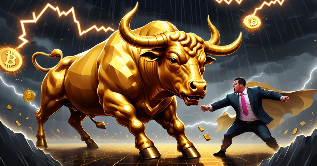 Peter Schiff Slams Bitcoin as Bearish Against Gold in 2025: Crypto vs. Metal Showdown