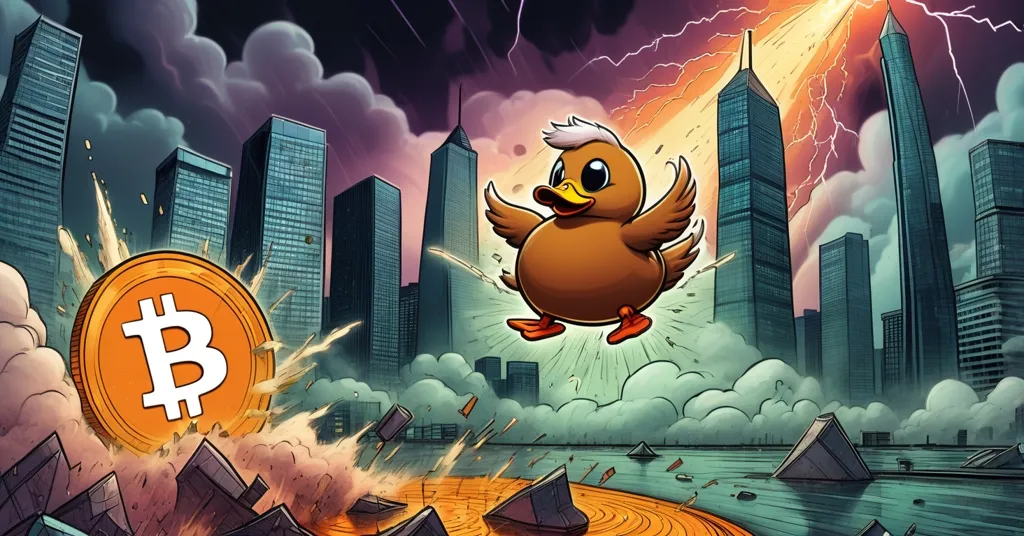 Bitcoin’s Rehypothecation Woes Clash with Patos Meme Coin’s Explosive Hype