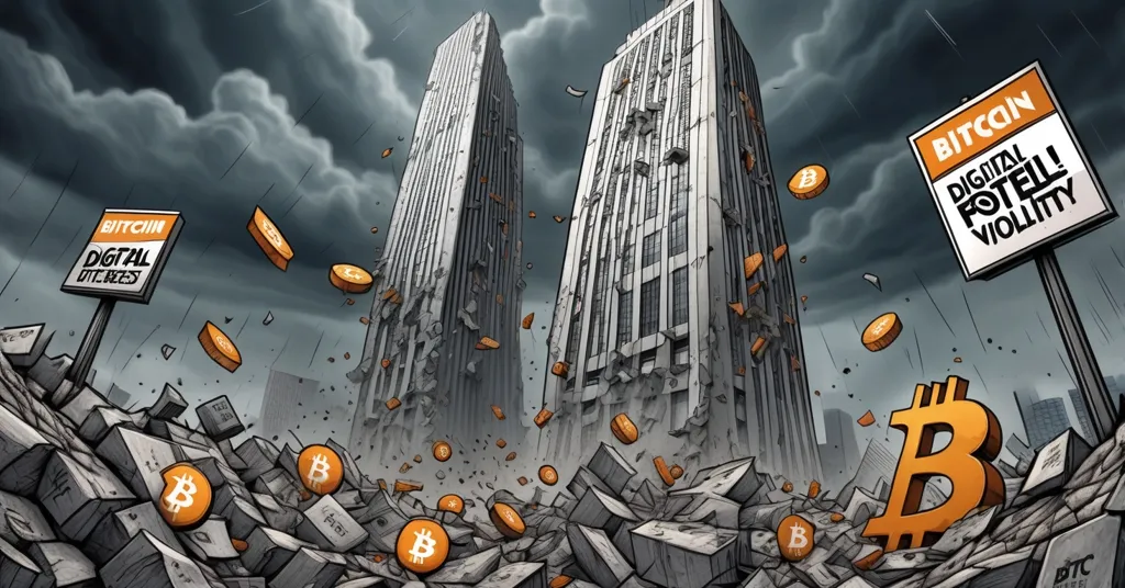 Empery Digital Stock Plummets 10% as Bitcoin Treasury Losses Reach 46%