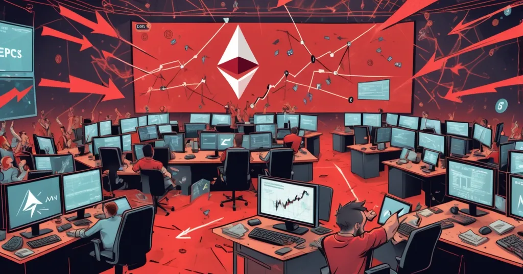 Ethereum Plummets 5% on Iran Conflict News: Machi Big Brother Loses $245K in Liquidation Wave