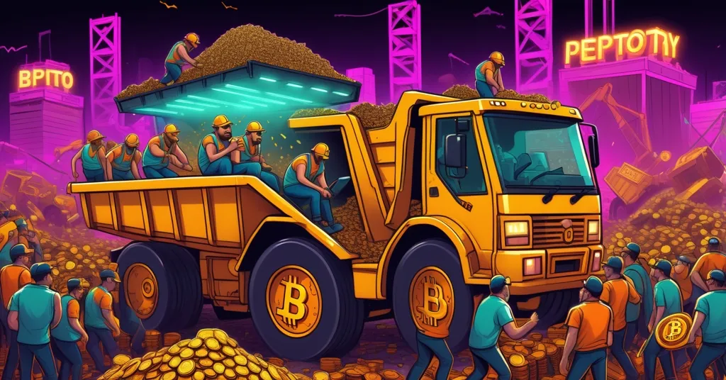 Bitcoin Miners Dump 15K BTC as Pepeto Presale Hits $8M with 198% APY Hype