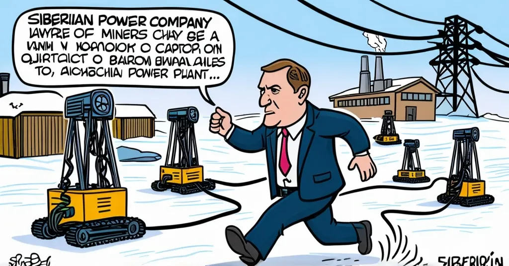 Siberian Power Firm Sues 400 Illegal Crypto Miners for $6.3M in Stolen Electricity