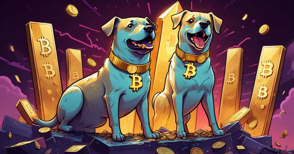 Gold Prices Drop as Crypto Rivals Like Maxi Doge and Bitcoin ETFs Take Center Stage