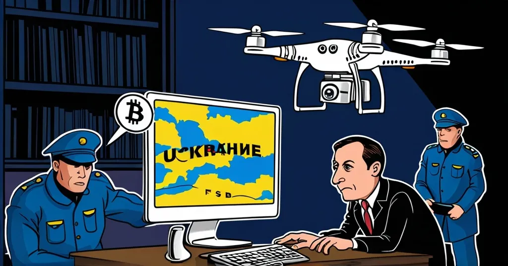 FSB Arrests Man for Crypto Funding of Anti-Putin Drones in Ukraine Conflict