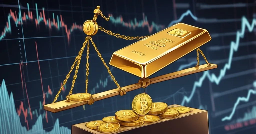 Gold ETFs Surge Past Bitcoin Amid Market Volatility: A Shift to Safety