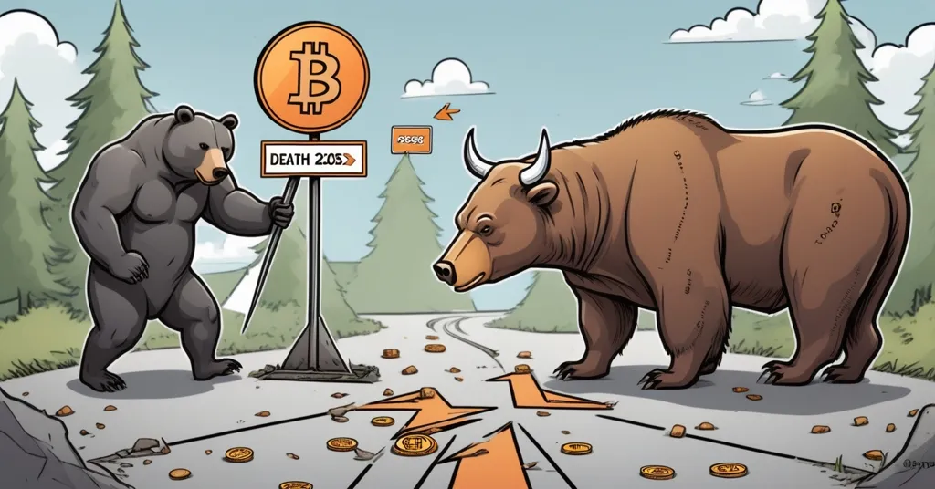 Bitcoin’s 2025 Death Cross Triggers $1.4B Liquidations: Bearish Trend or Buying Opportunity?