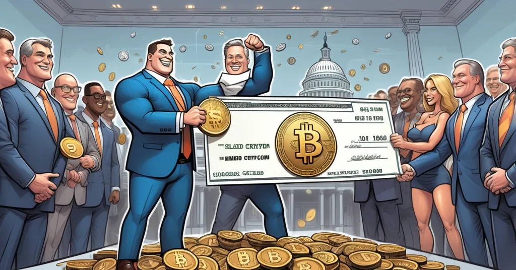 Crypto Firms Pour $18M into Trump’s Inauguration, Ripple Leads with $4.9M