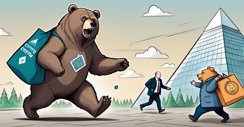 86% of Russian Pyramid Schemes Now Target Crypto, CBR Reports Surge in Scams