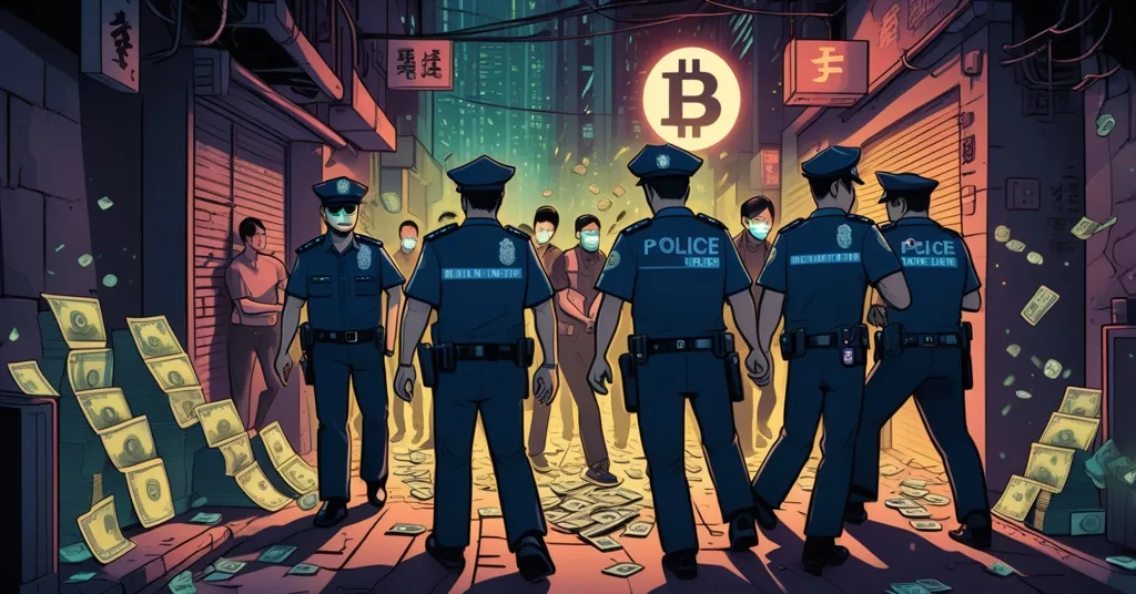 Hong Kong Busts $15M Crypto Laundering Ring: 12 Arrested