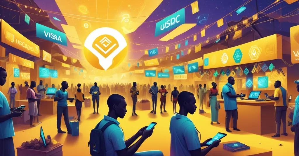 Visa Partners with Yellow Card for Stablecoin Payments in 20 African Countries