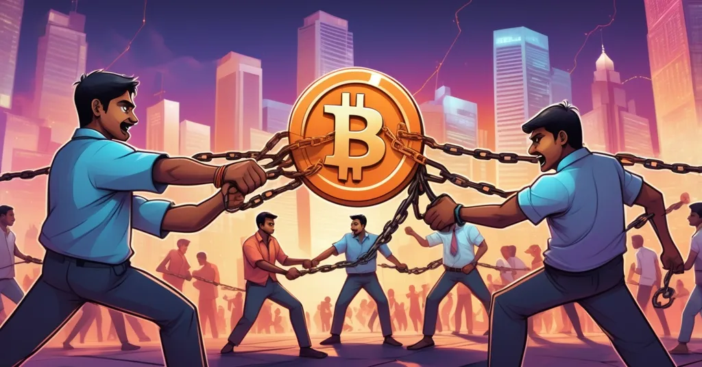 India’s 2025 Crypto Clash: 107M Users vs. 30% Tax and Regulatory Overreach