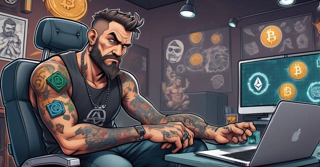 Australian Man Attempts 700 ‘Pump.fun’ Tattoos for Guinness Record and Crypto Hype