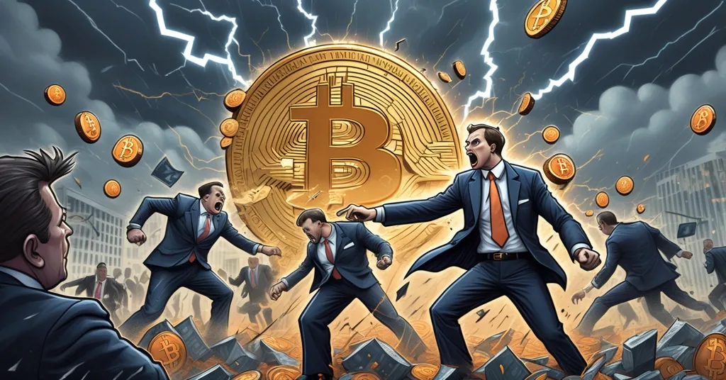Bitcoin Crashes 12% as Trump-Powell Feud Shakes Crypto Markets